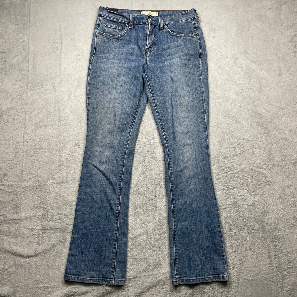 Levis 515 Bootcut Jeans Womens 4M Blue Medium Wash Stretch Mid Rise Denim